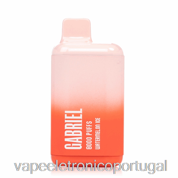 Vape Eletrônico Uwell Gabriel Bf8000 Gelo De Melancia Descartável